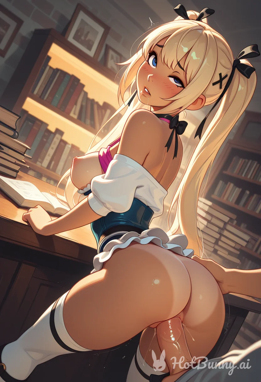 Doggystyle Blonde Ai Hentai