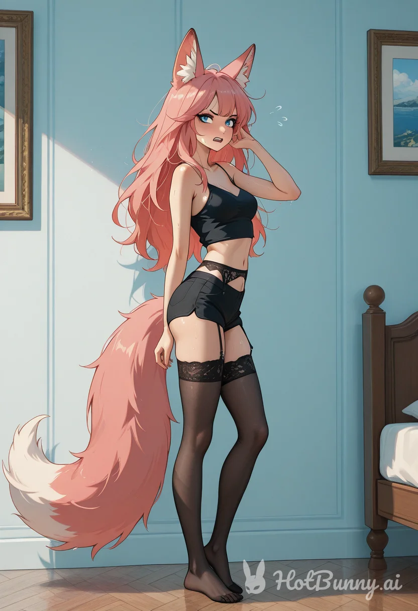 Fox Girl Lingerie Ai Hentai