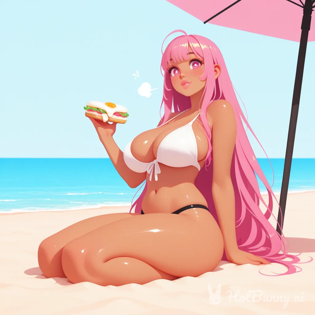 Ebony Pink Lips Vtuber Ai Hentai