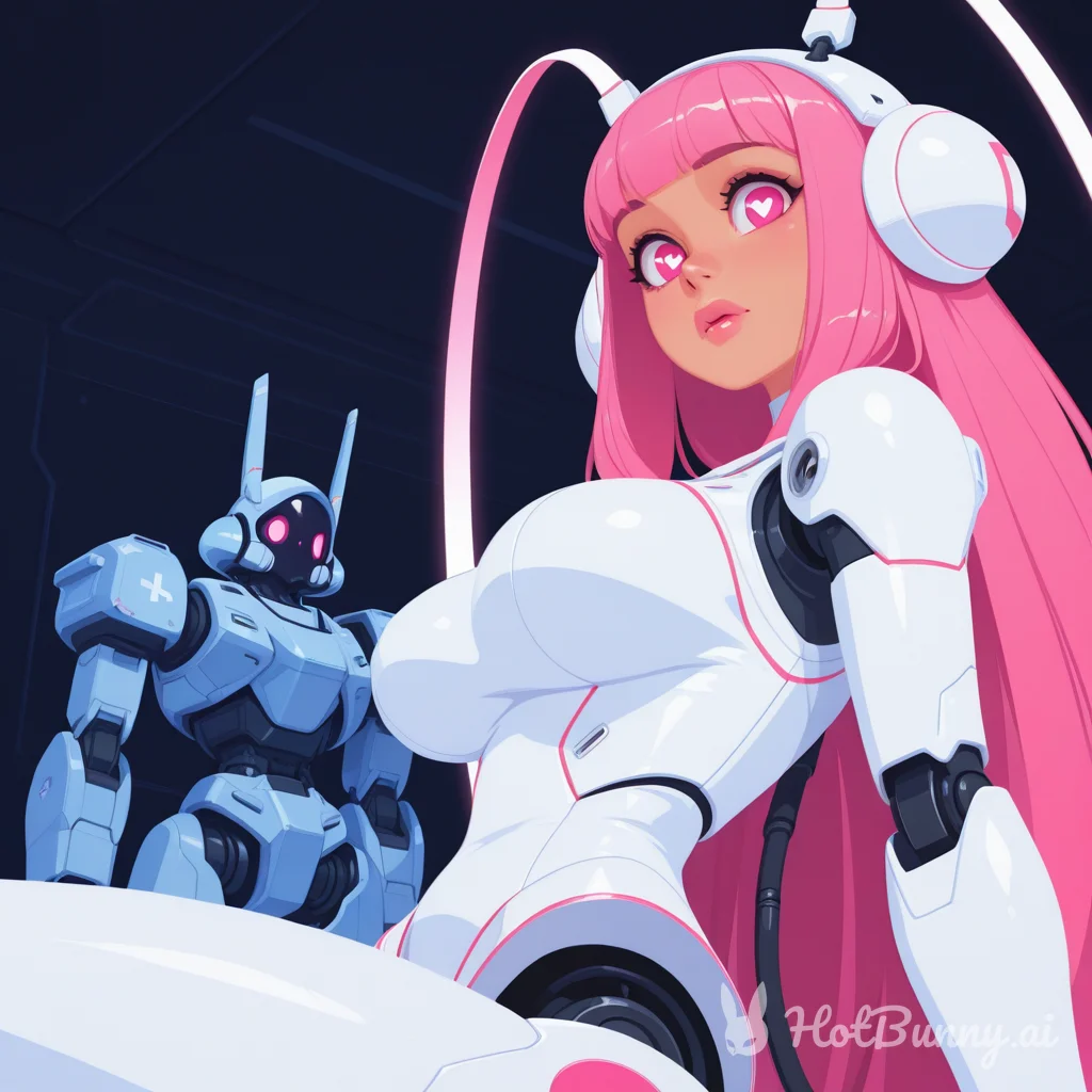 Robot Pink Lips Ai Hentai