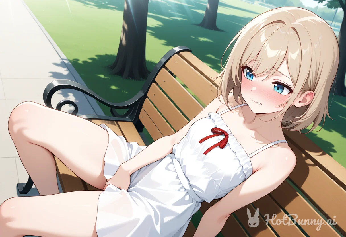 Public Blonde Ai Hentai