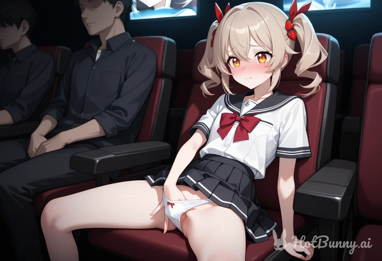 Public Schoolgirl Blonde Ai Hentai