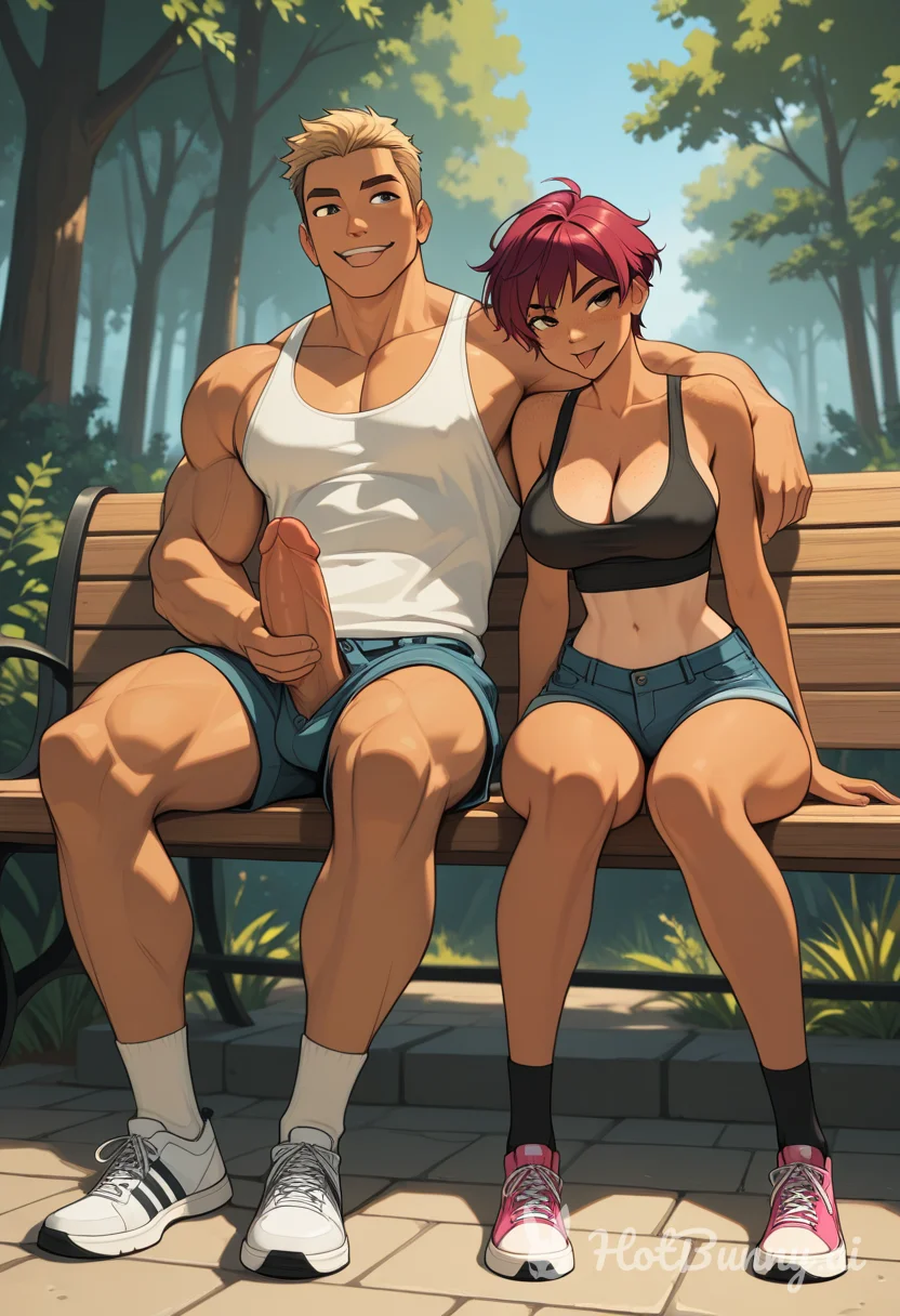 Public Ebony Muscle Girl Ai Hentai