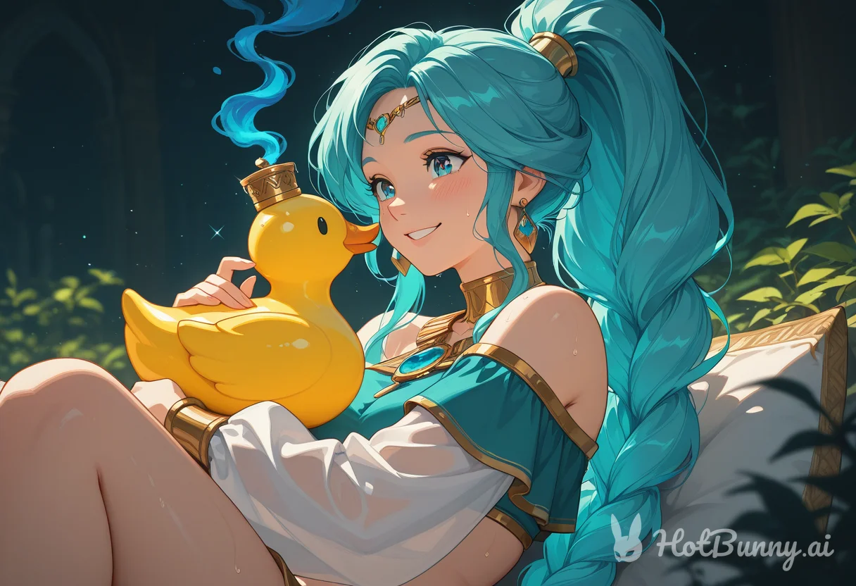Aureli and Prince Quackers