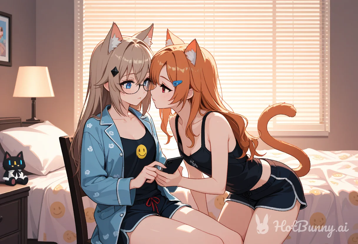 Cat Girl Lesbian Lingerie Ai Hentai