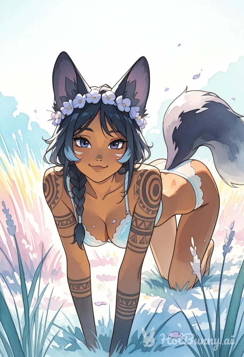 Ebony Lingerie Ai Hentai