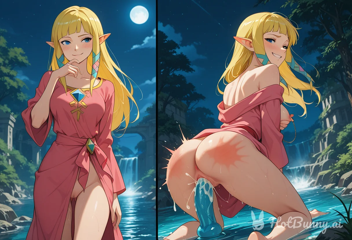 Zelda Elf Squirt Ai Hentai
