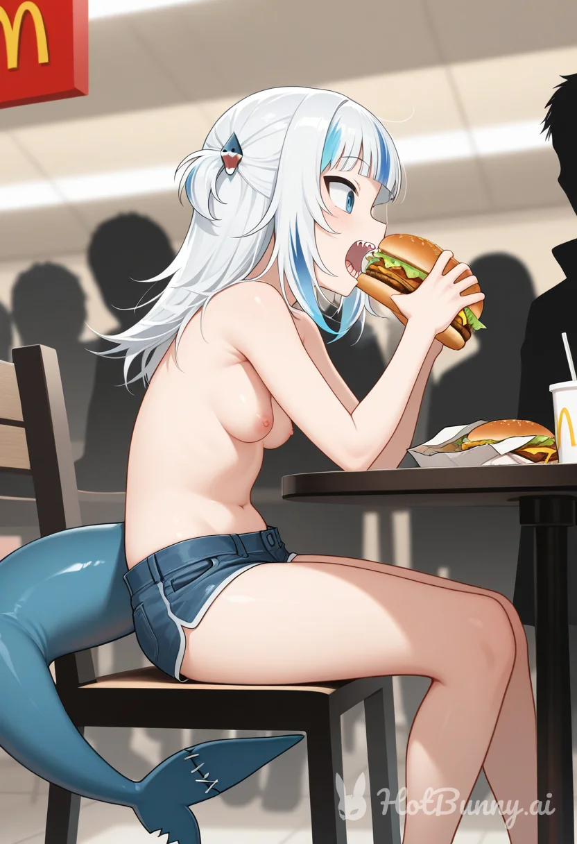 Gawr Gura Public Ai Hentai