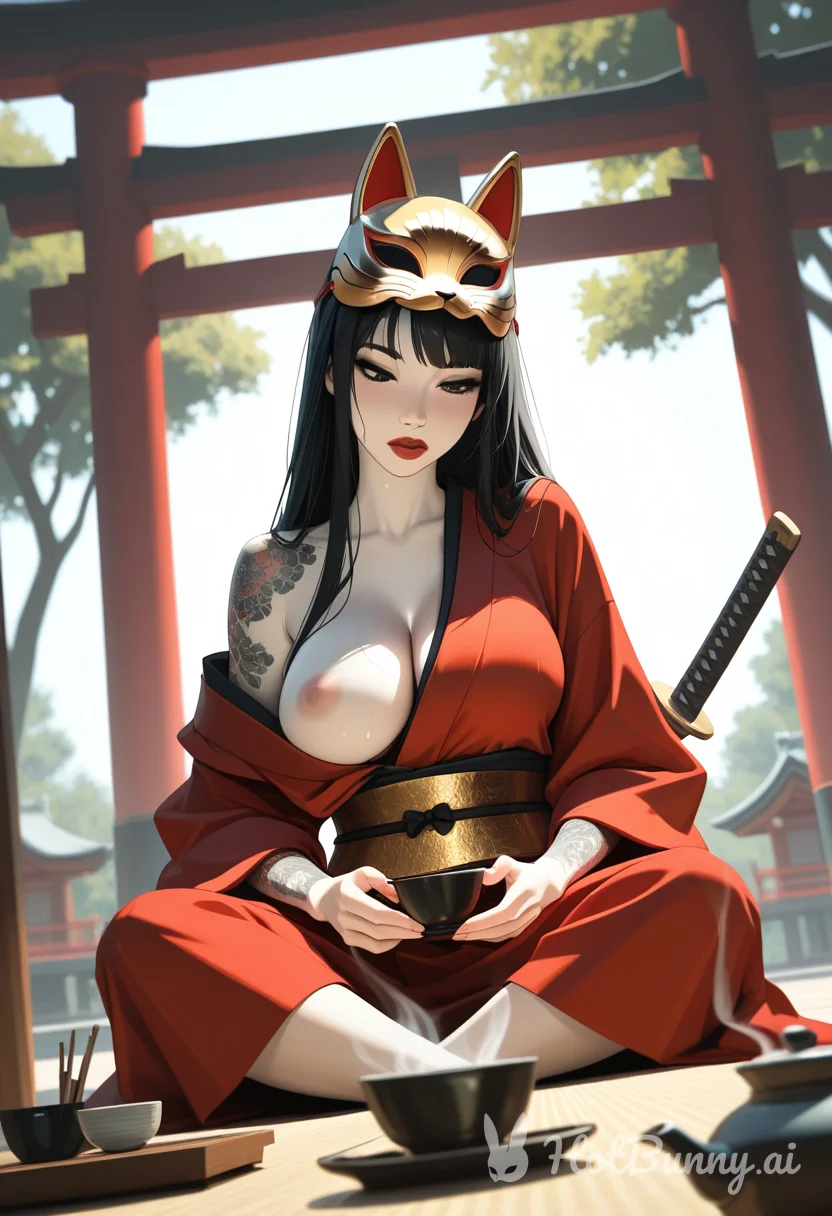 Tea Ceremony with Lady Kitsune