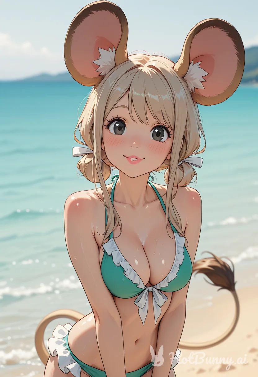 Swimsuit Blonde Ai Hentai