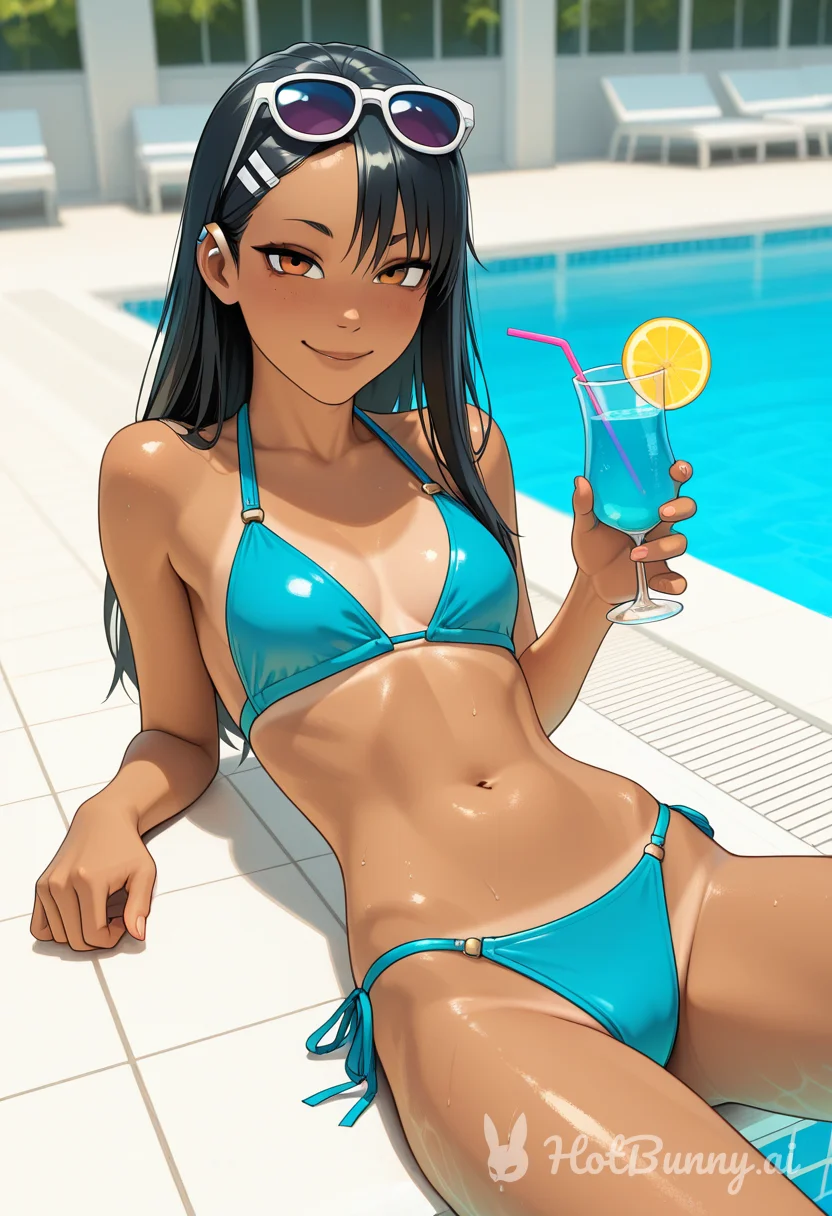 Ebony Swimsuit Ai Hentai