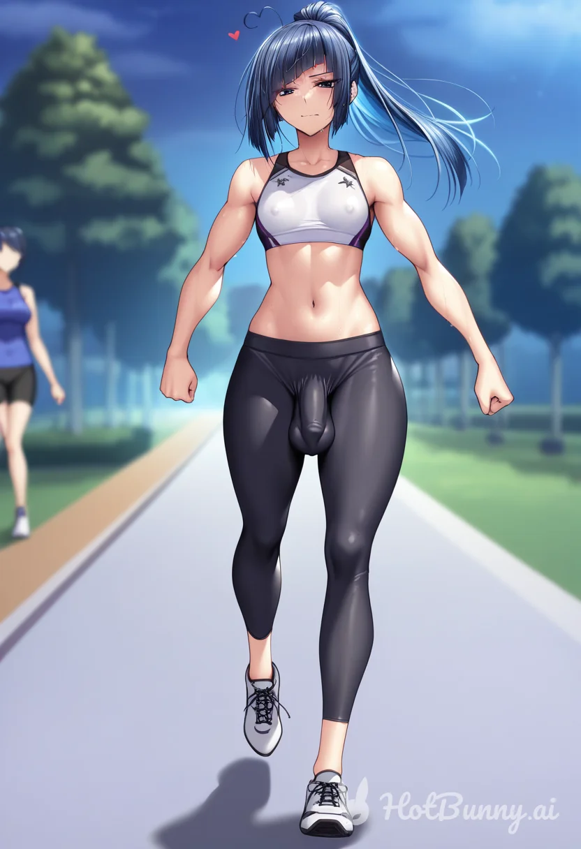 Futanari Public Muscle Girl Ai Hentai