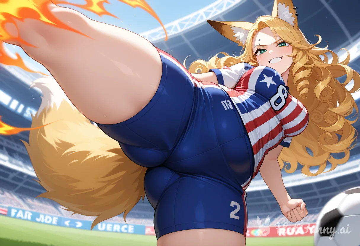 Fox Girl Blonde Ai Hentai