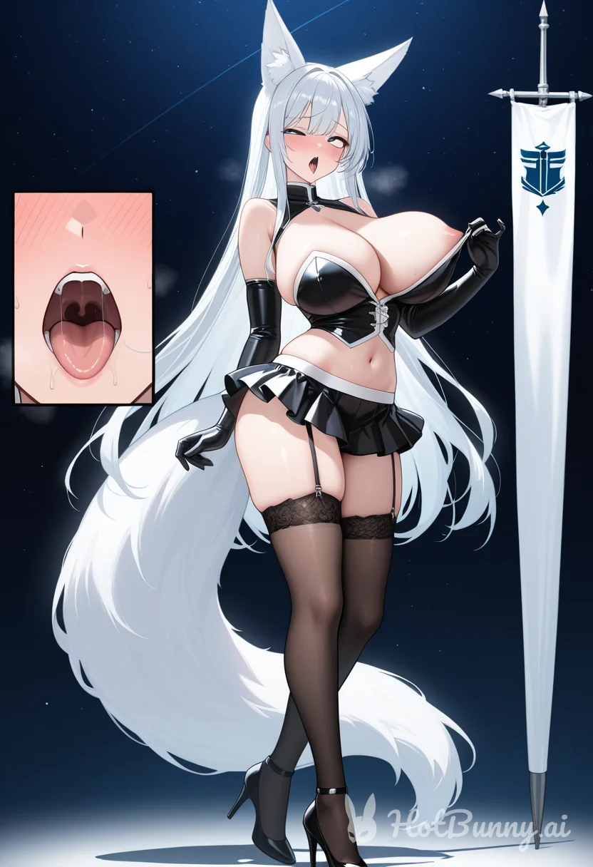 Fox Girl Ahegao Huge Tits Ai Hentai