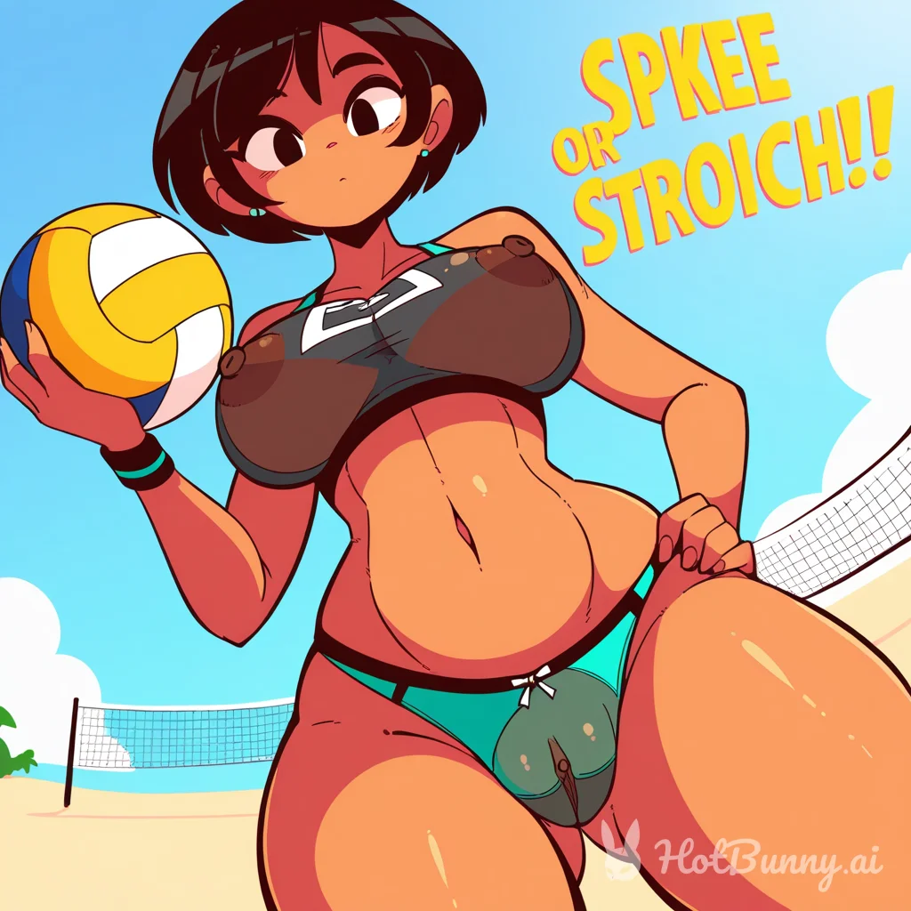 Ebony Swimsuit Ai Hentai