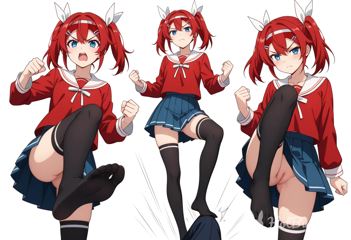 Footjob Schoolgirl Feet Ai Hentai
