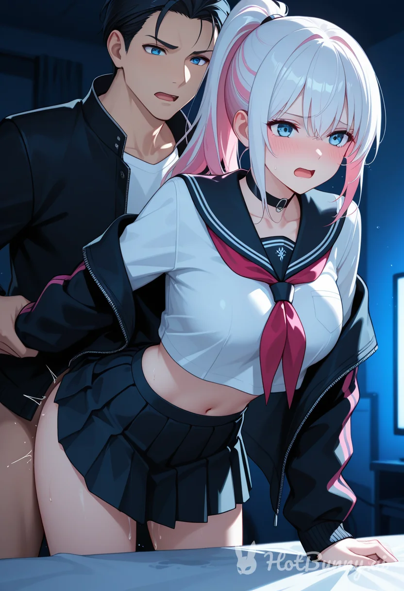 Doggystyle Schoolgirl Ai Hentai