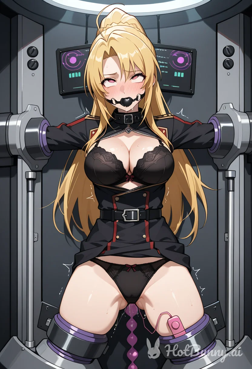 Bdsm Blonde Lingerie Ai Hentai