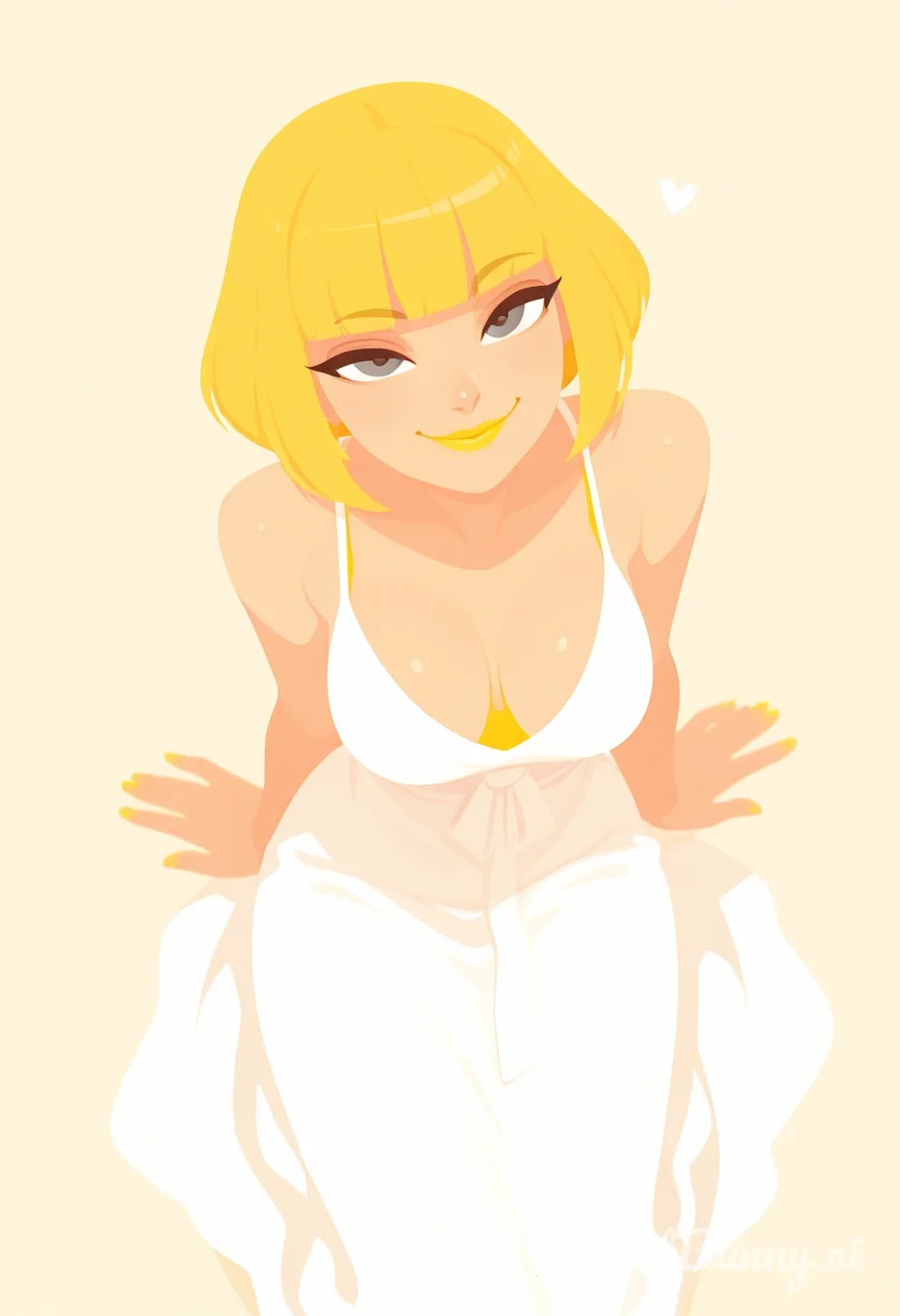 Blonde Lingerie Ai Hentai