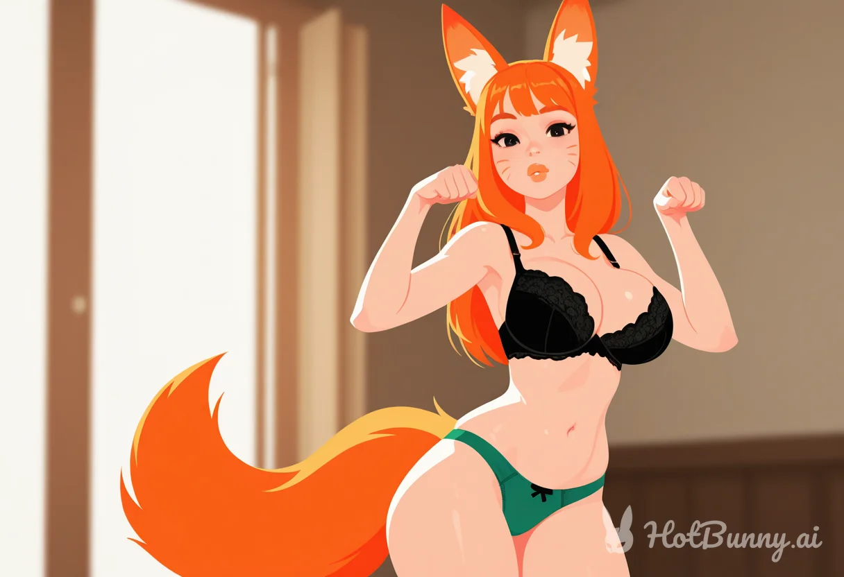 Fox Girl Lingerie Ai Hentai
