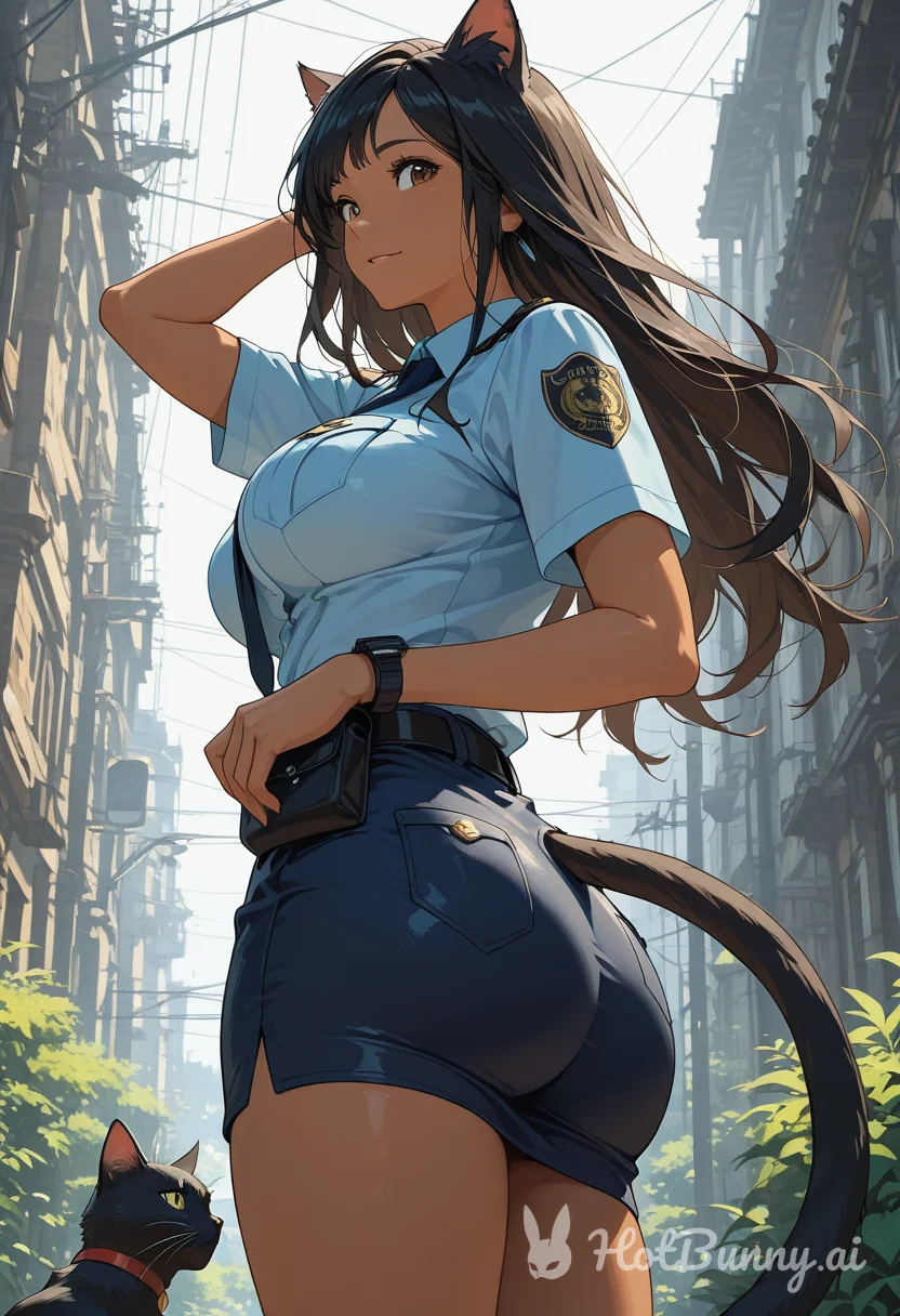 Cat Girl Police Ai Hentai
