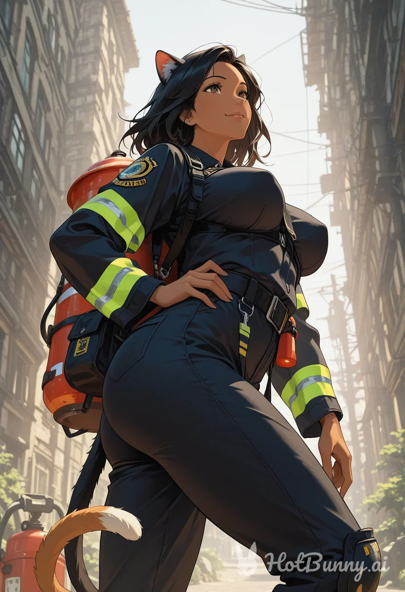 Cat Girl Ebony Ai Hentai