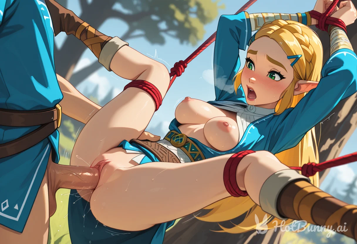 Zelda Bondage Ai Hentai Video