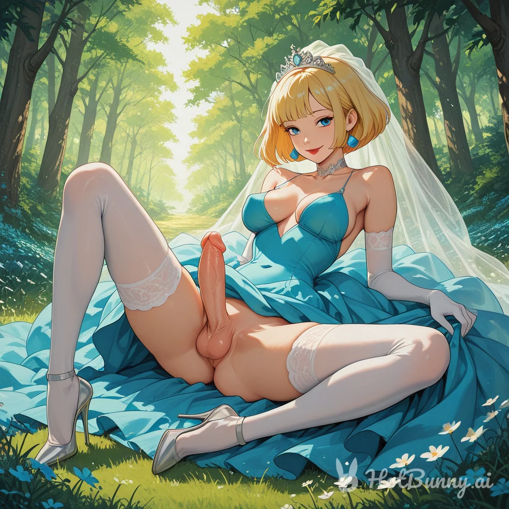 Futanari Blonde Ai Hentai