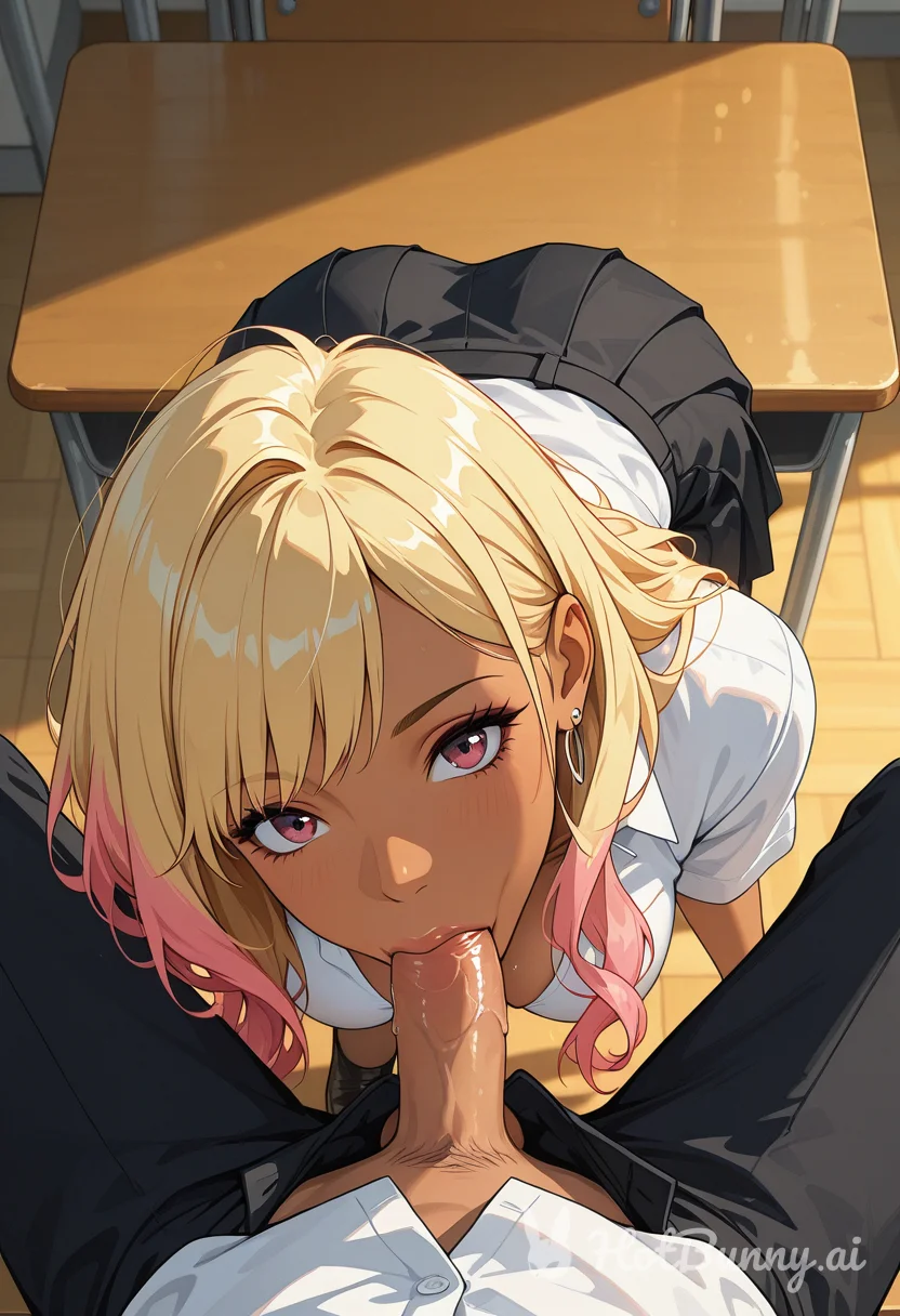Blowjob Ebony Schoolgirl Ai Hentai