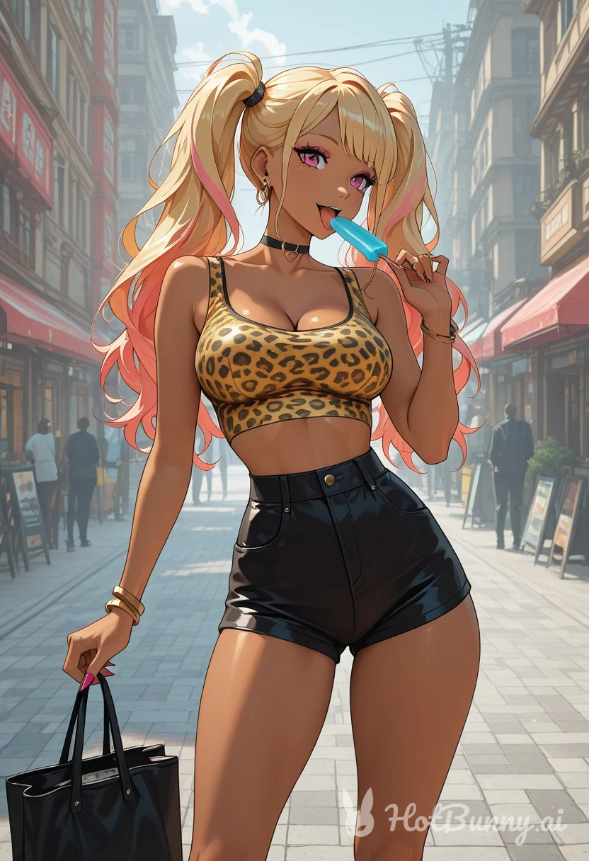 Ebony Blonde Lingerie Ai Hentai
