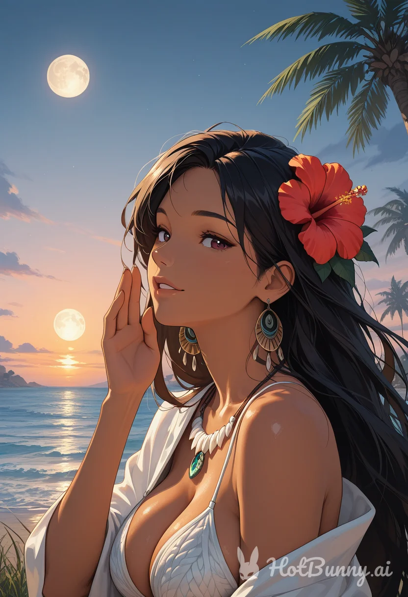 Ebony Swimsuit Ai Hentai