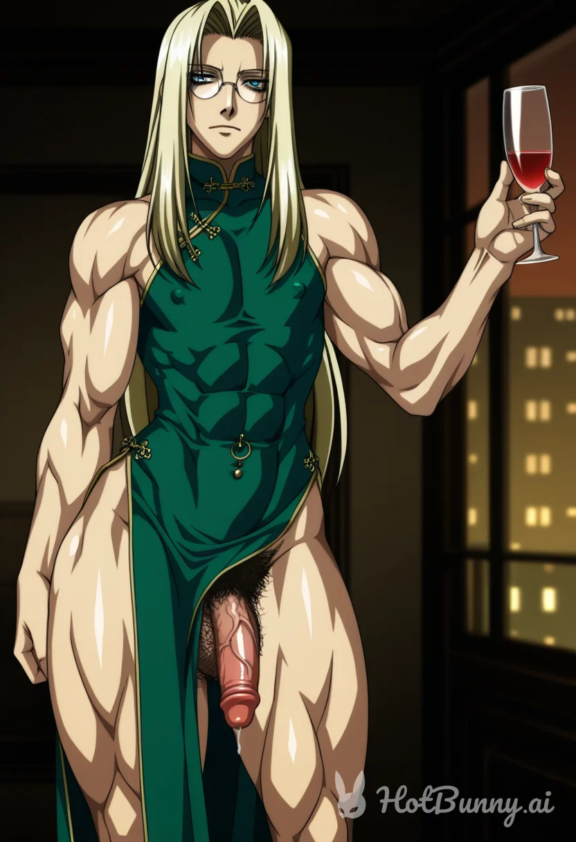 Bara Muscle Girl Blonde Ai Hentai