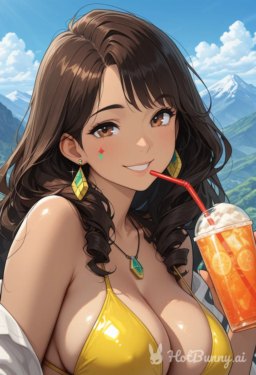 Ebony Swimsuit Ai Hentai