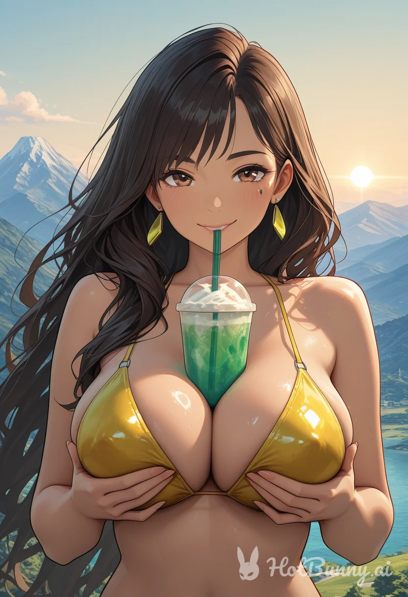 Ebony Swimsuit Ai Hentai
