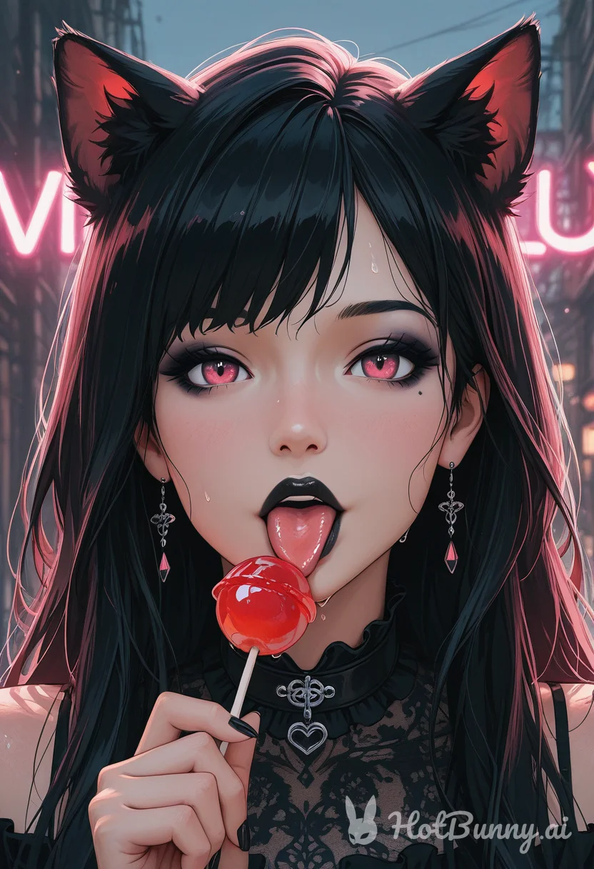 Cat Girl Goth Ai Hentai