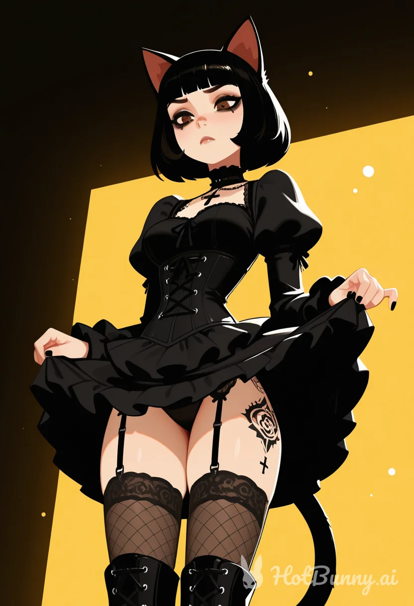 Cat Girl Lingerie Ai Hentai