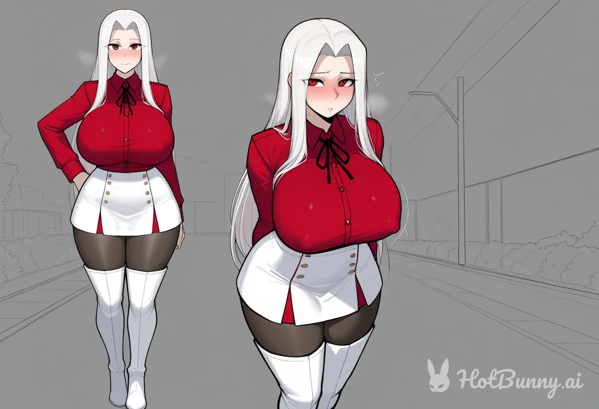 Irisviel Von Einzbern from Fate Ai Hentai