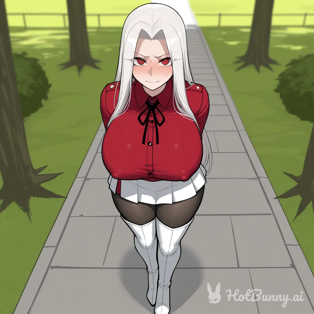 Irisviel Von Einzbern from Fate Ai Hentai