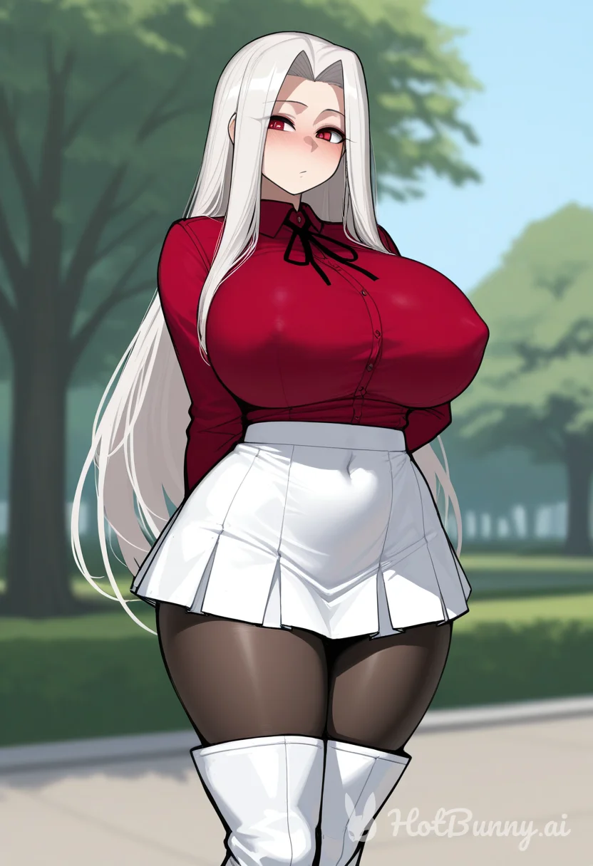Irisviel Von Einzbern from Fate Ai Hentai