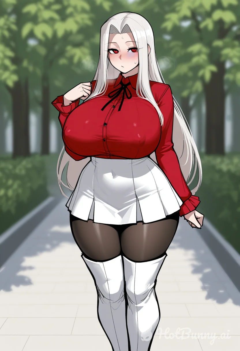 Irisviel Von Einzbern from Fate Ai Hentai