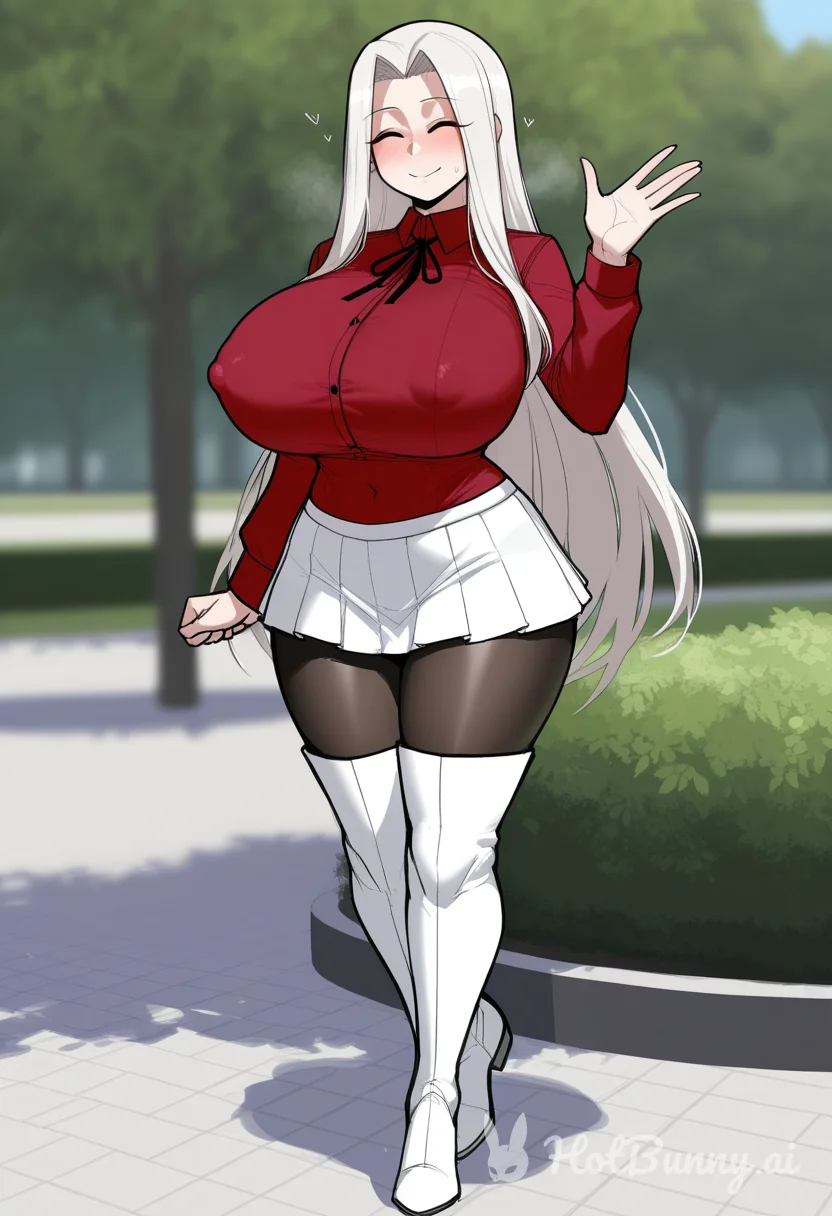 Irisviel Von Einzbern from Fate Ai Hentai