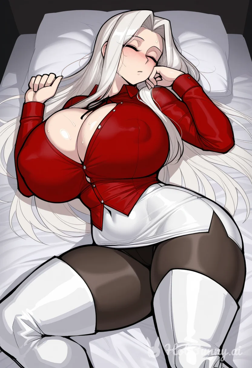 Irisviel Von Einzbern from Fate Sleeping Ai Hentai