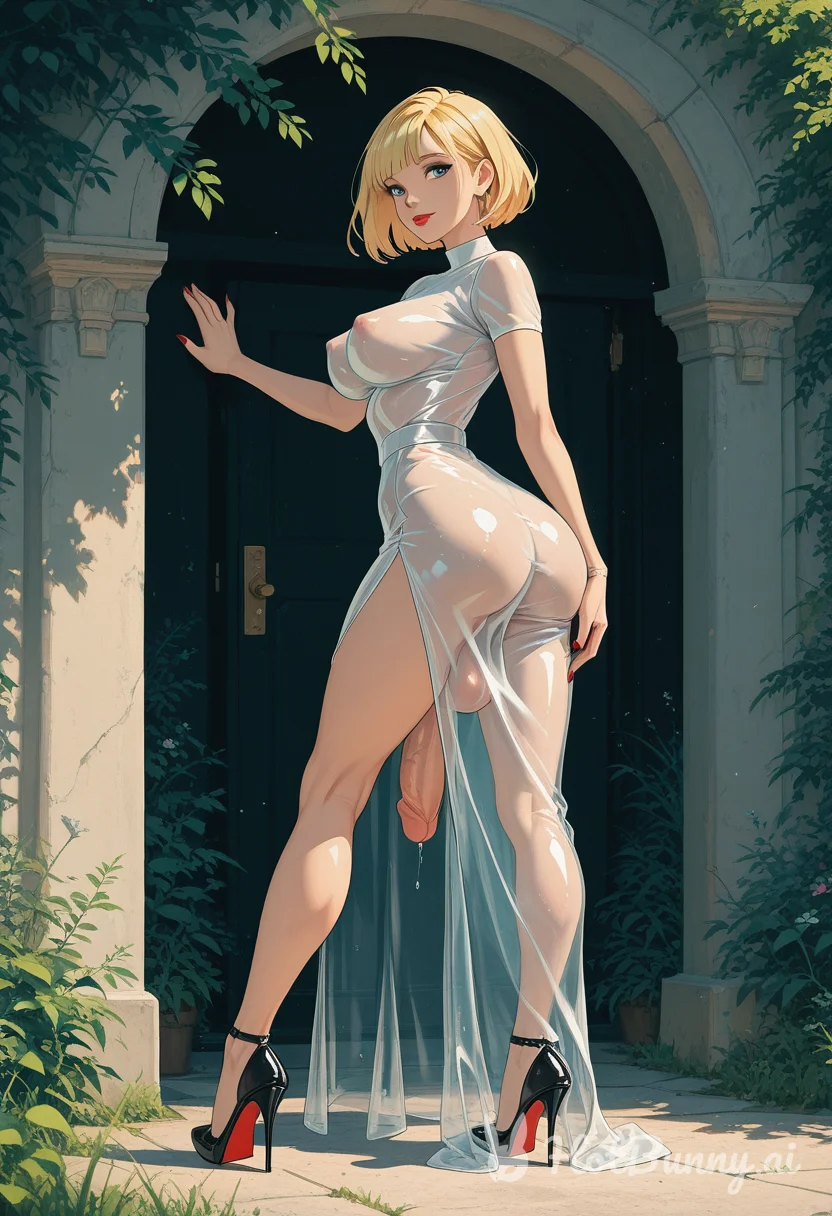 Futanari Big Dick Blonde Ai Hentai