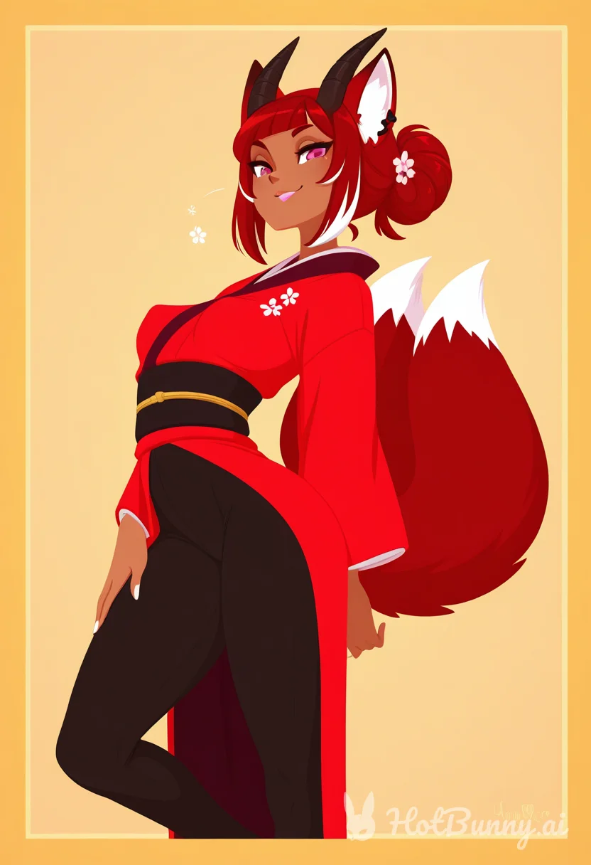 Furry Ebony Pink Lips Ai Hentai