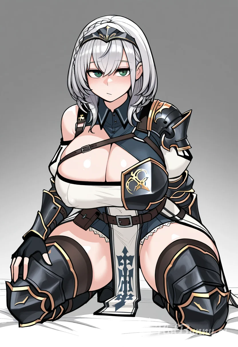 Shirogane Noel and Shirogane Noel Ai Hentai