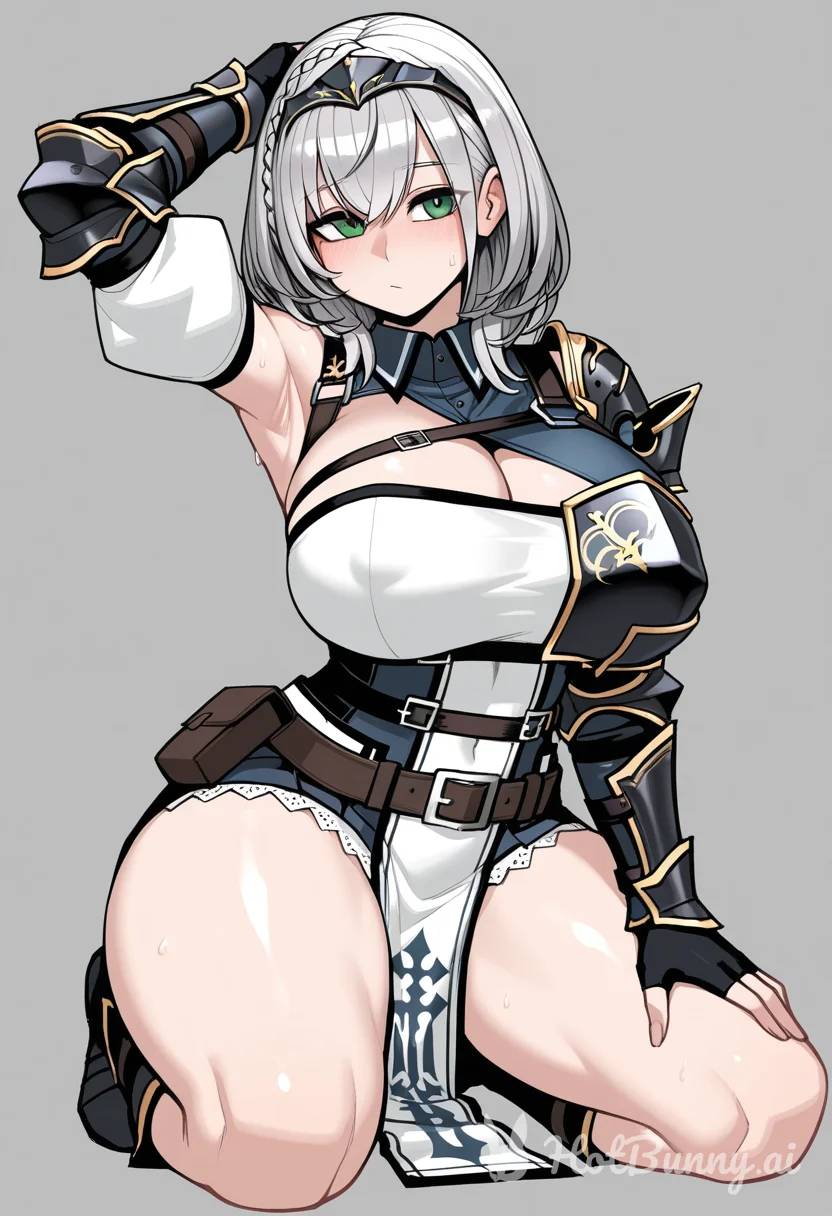 Shirogane Noel and Shirogane Noel Ai Hentai