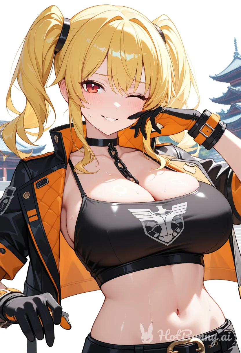 Vtuber Blonde Ai Hentai
