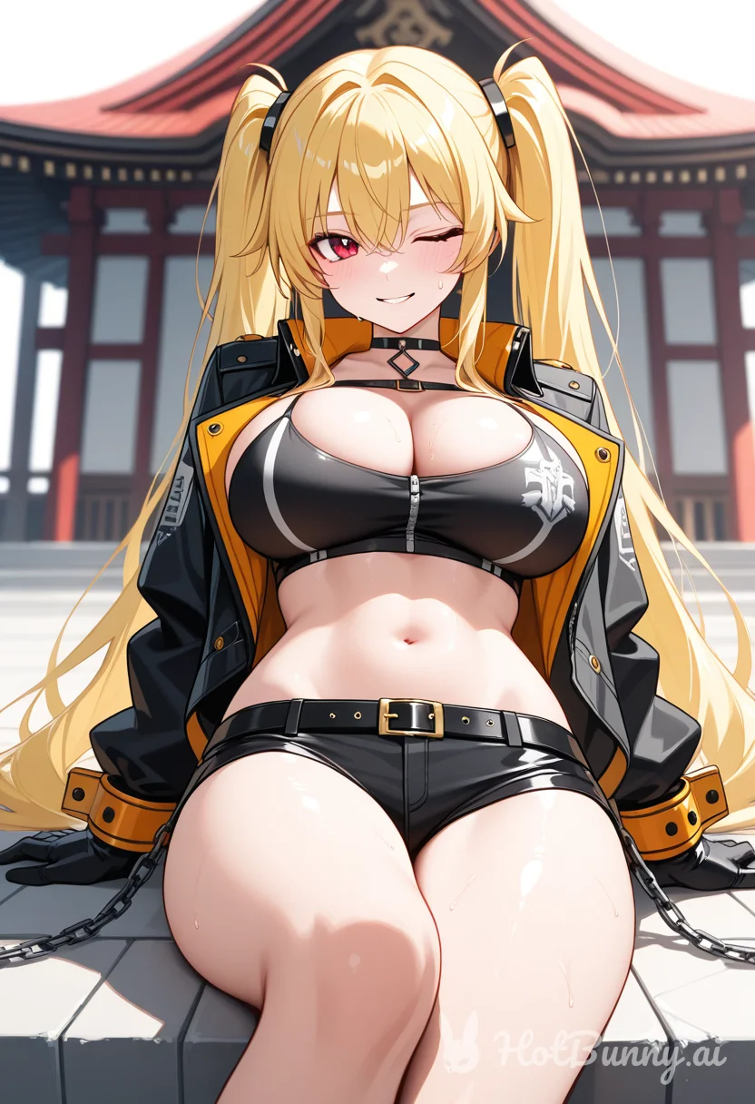 Blonde Ai Hentai
