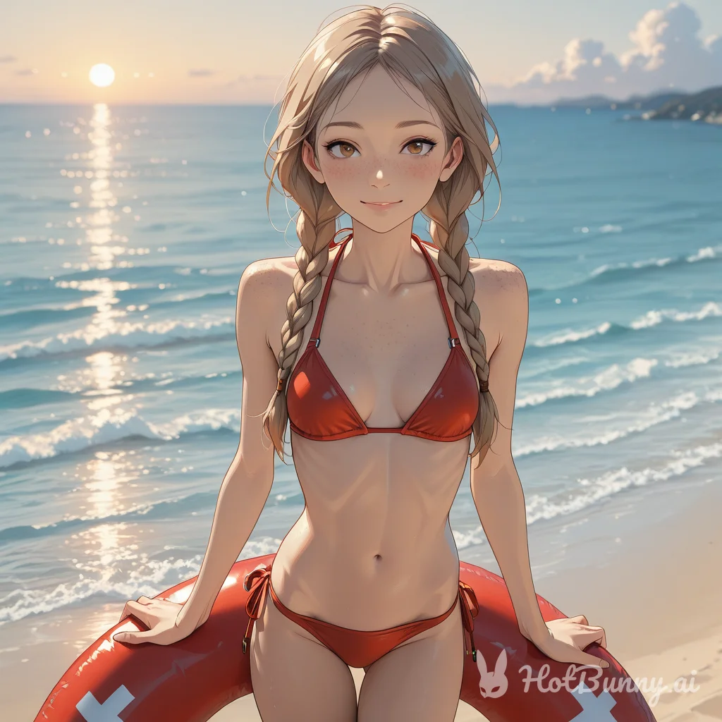 Swimsuit Blonde Ai Hentai