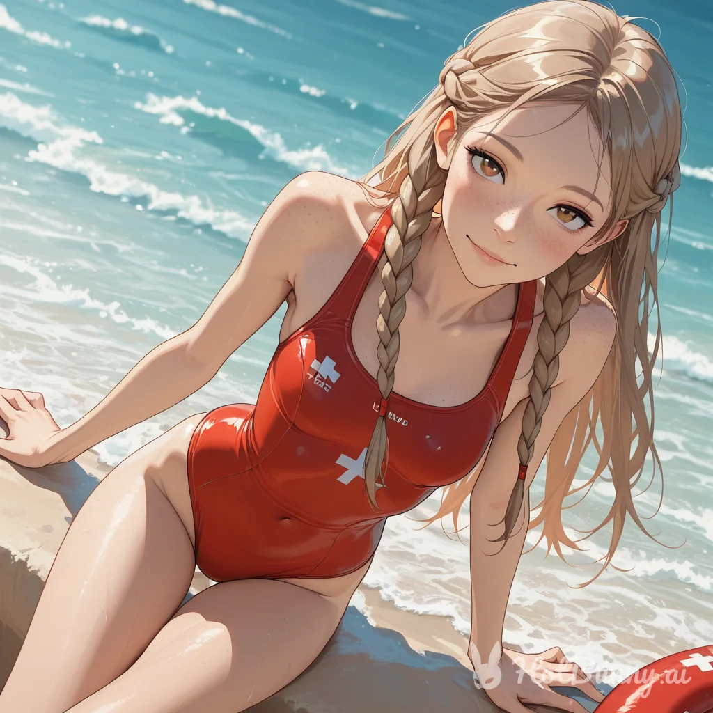 Swimsuit Blonde Ai Hentai